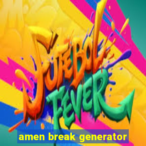 amen break generator